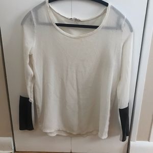 Club Monaco silk top